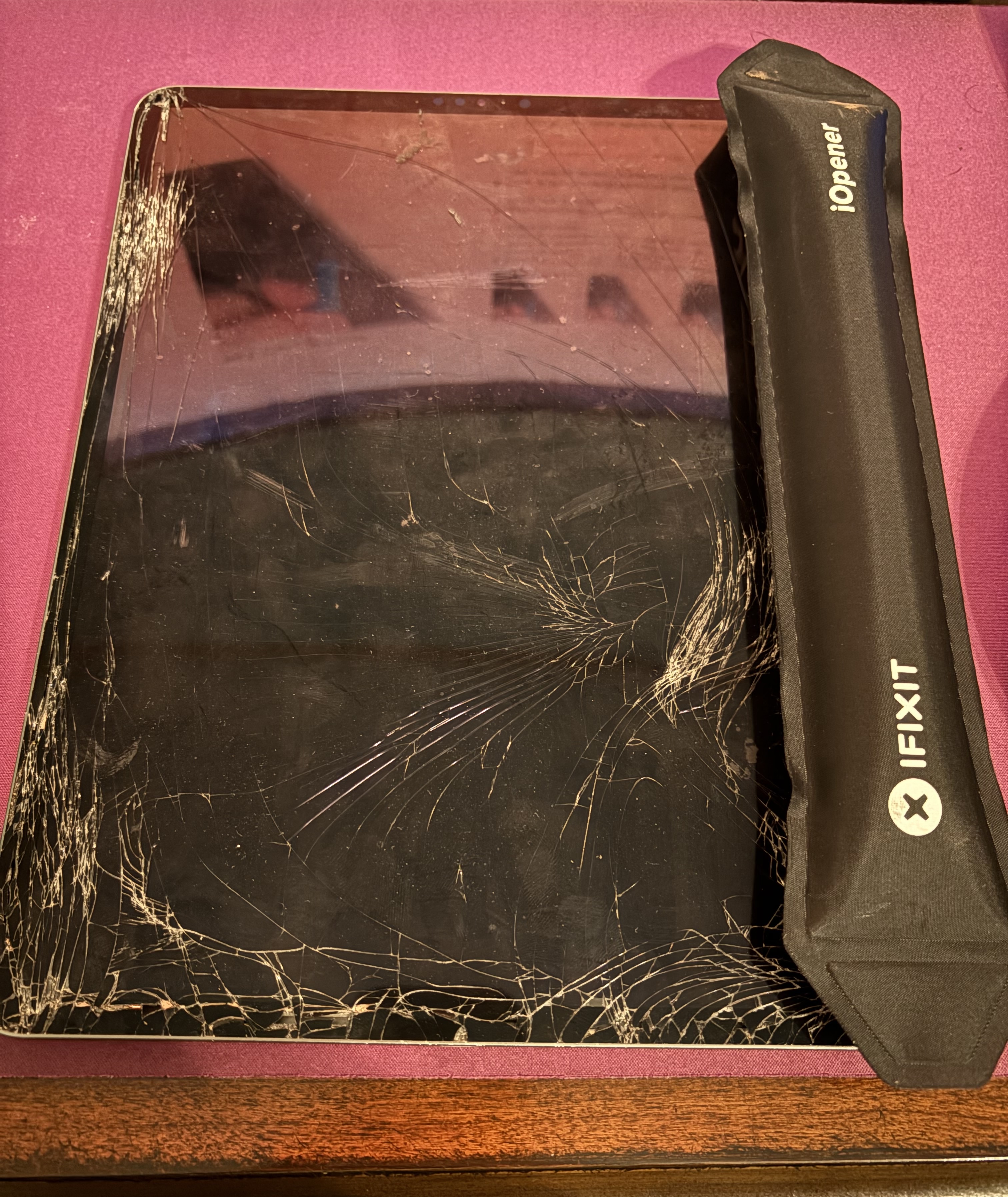 Broken iPad I refurbished, April 2025